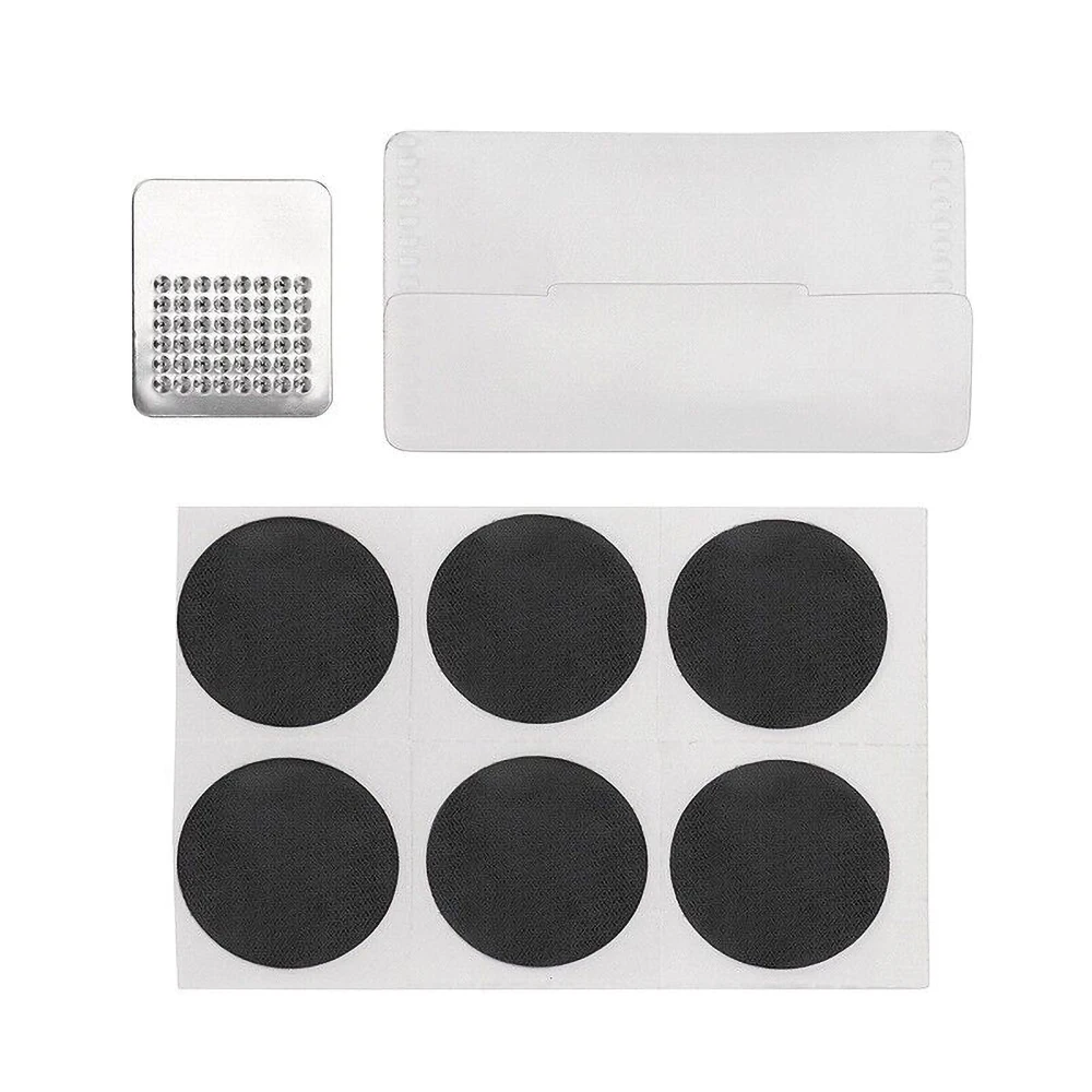

Bicycle Glue-free Tire Patch Cold Patching Mountain Bike Non-adhesive Bicycle Maintenance Tire Repair Kit