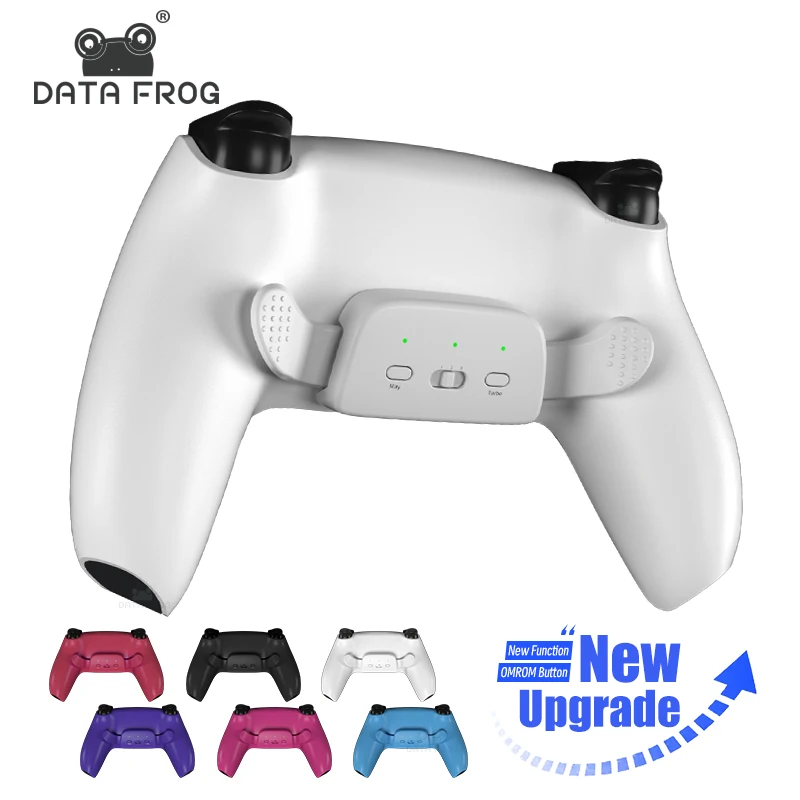 

DATA FROG Back Button For PS5 Controller Attachment Upgrade Board Redesigned Shell Programable Rise Remap Kit For PS5 Accessorie