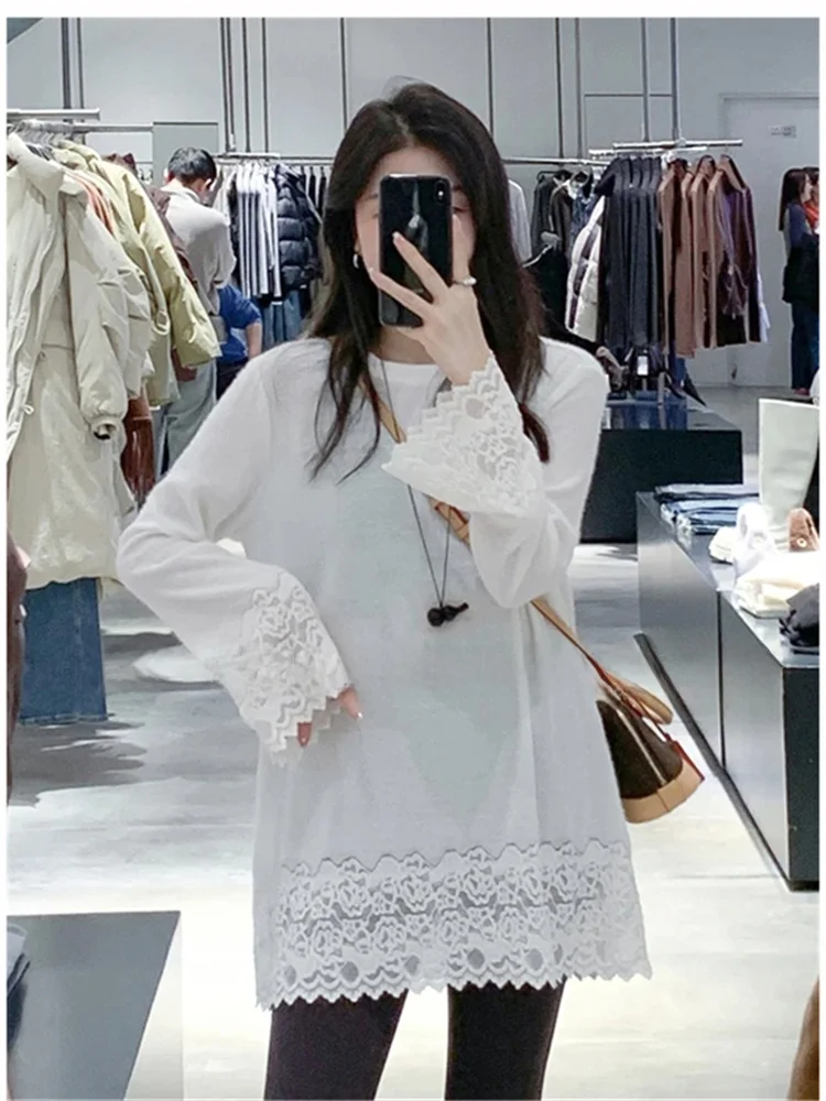 Холодные белые рубашки Royal Sister женские зимние шикарные для пожилых людей новая