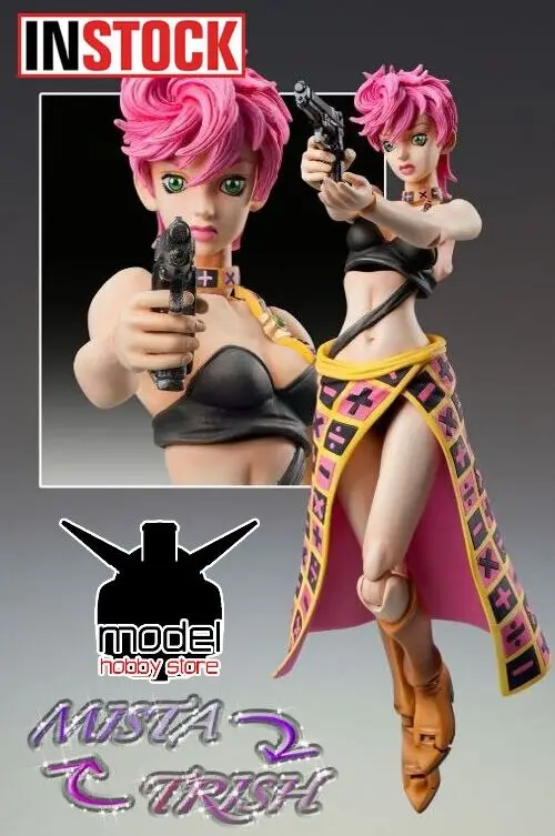 

Оригинальная фигурка Medicos Trish Una, экшн-фигурка необычного приключения, игрушка