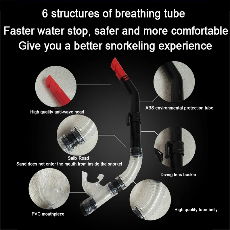 Профессиональные маски для подводного плавания незапотевающие очки взрослых