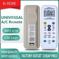 2022 new universal k 1028e low power consumption k 1028e air condition remote lcd ac remote control controller