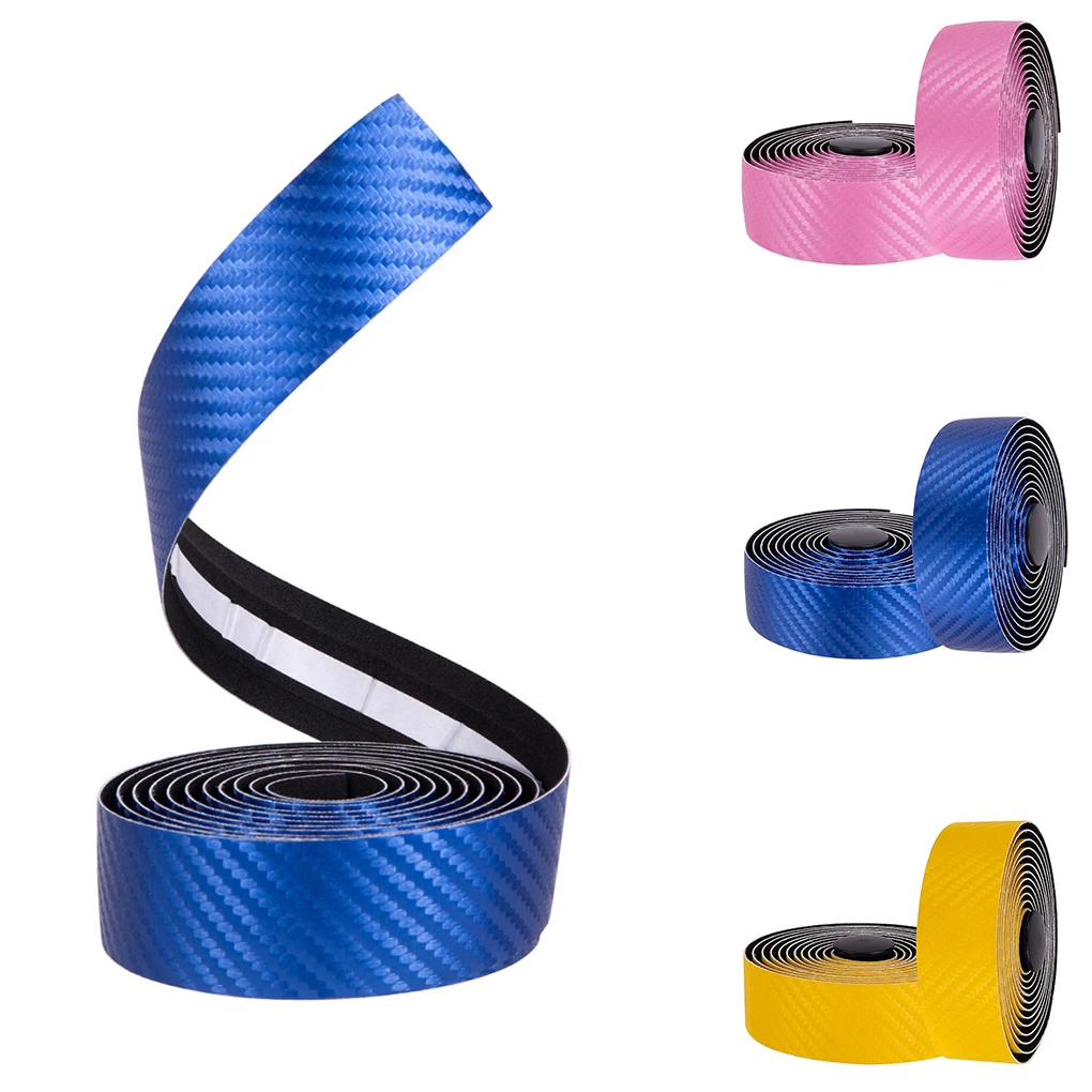 

Universal Road Bike Sports Bicycle Handlebar Tape Cycling Carbon Fiber Handlebar Strap Wraps Anti-slip