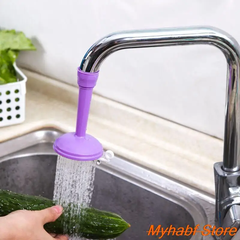 

1pc Silicone Faucet Extender Kitchen Nozzle Tap Filter Swivel Water-saving Shower Tap Rotating Sprayer Bathroom Accessories