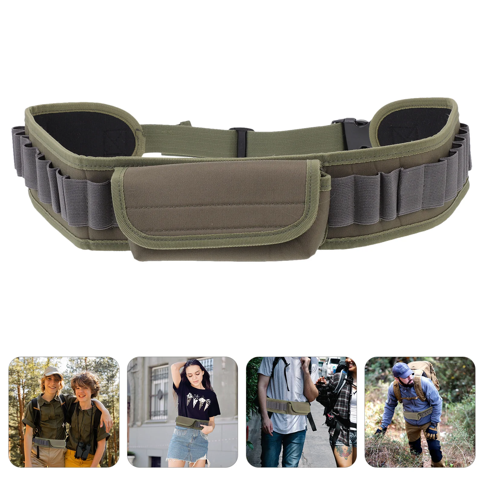 

1Pc Belt Portable Waist Strap Outdoor Accessory Outdoor Girdle for Climbing Hiking