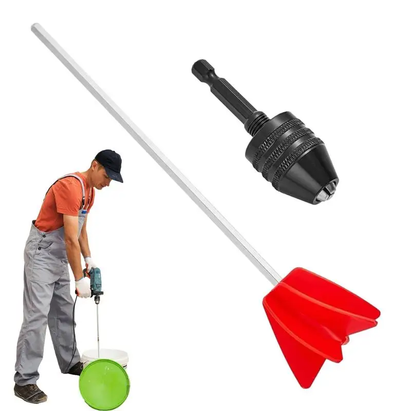 

Concrete Mixer For Drill Drill Mixers 5 Leaves Faster Mixing Metal Power Anti-Rust Grout Mixers Mortar Mixer For Colorants