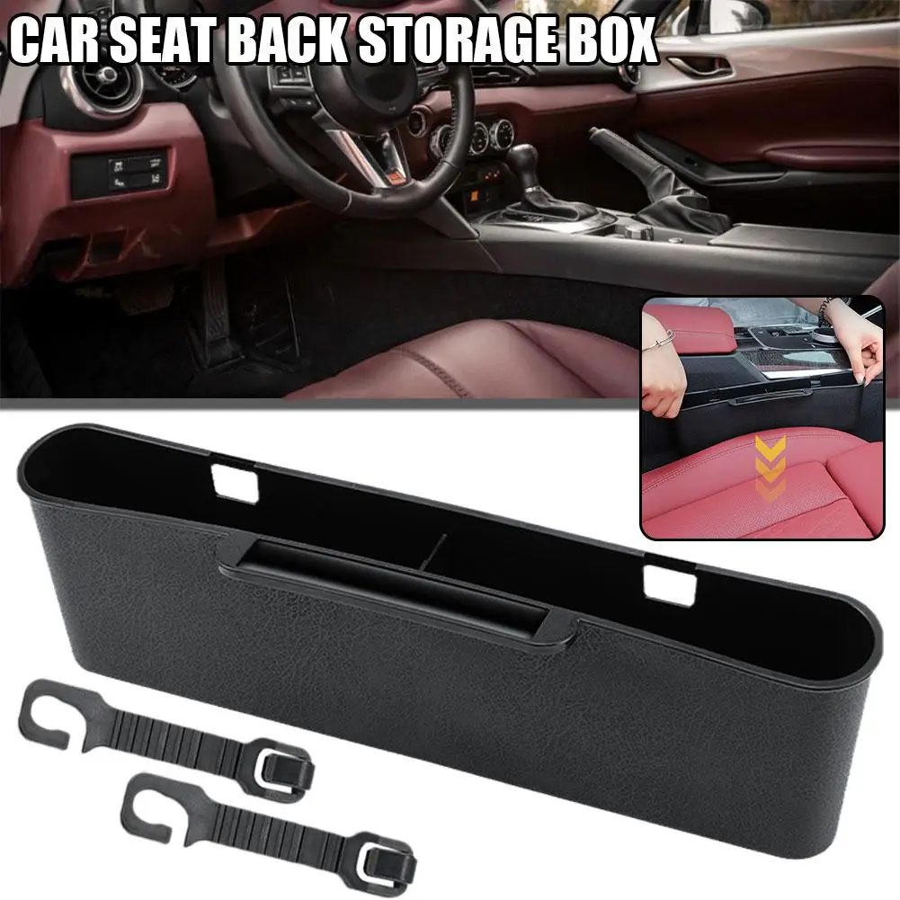 

Car Slit Filler Organizer Auto Seat Crevice Storage Box Seat Slit Pocket Catcher For Wallet Phone Automobiles Accessori P0C7