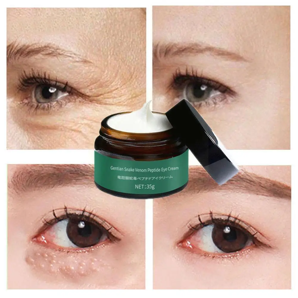 

Snake Eye Cream Anti Aging Eye Balm To Reduce Dark Wrinkles, Feet Care Eye Puffiness, Circles, Crows E2a6