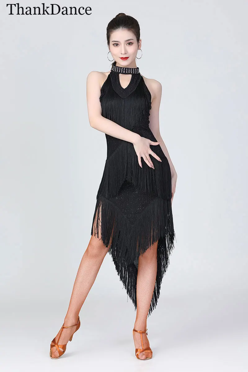 Женское сексуальное платье для латиноамериканских танцев женское бальных