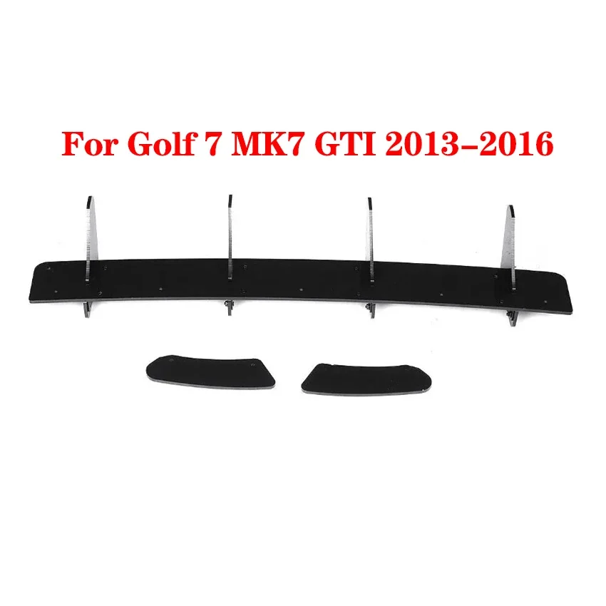 

Для VW Golf 6 MK6 GTI MK6 R Golf 7 MK7 Golf 7,5 GTI MK7.5 2008-2021 Автомобильный задний бампер, нижний диффузор, губа, боковые разветвители, комплекты кузова