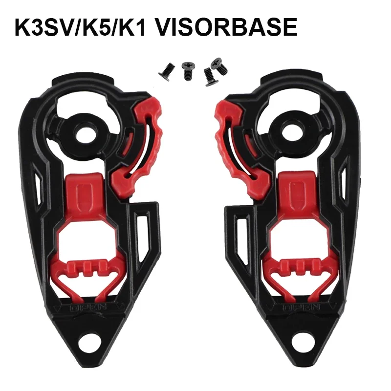 

Механизм Фиксации Визора Для Мотошлемов AGV K3, K4, K1, K3SV, K5 - Замок-фиксатор Для Шлема, Унисекс, Полиэстер