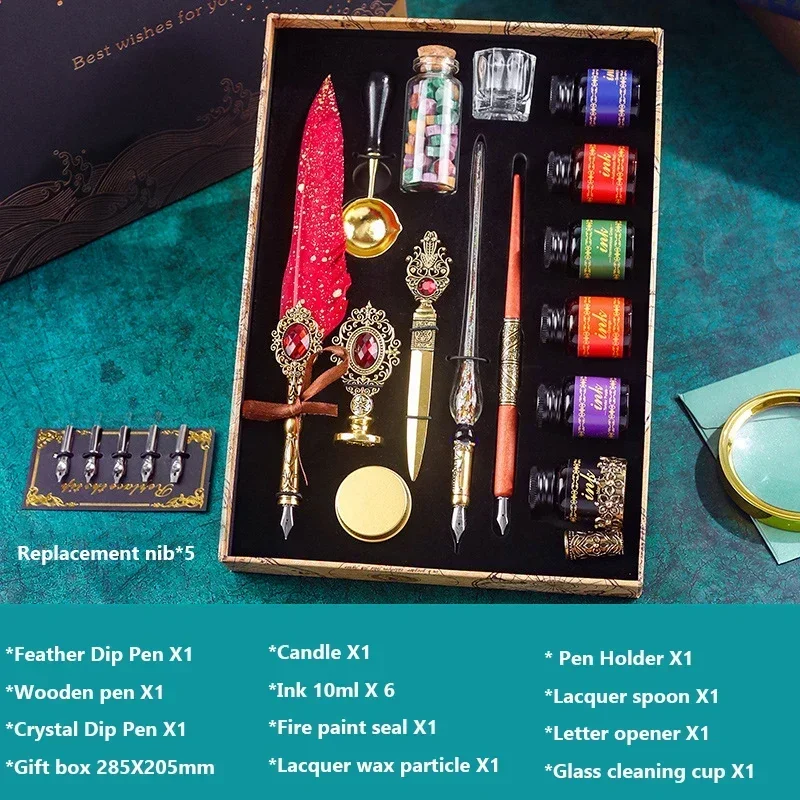 

Набор перьевых ручек luxuglow, 3 штуки