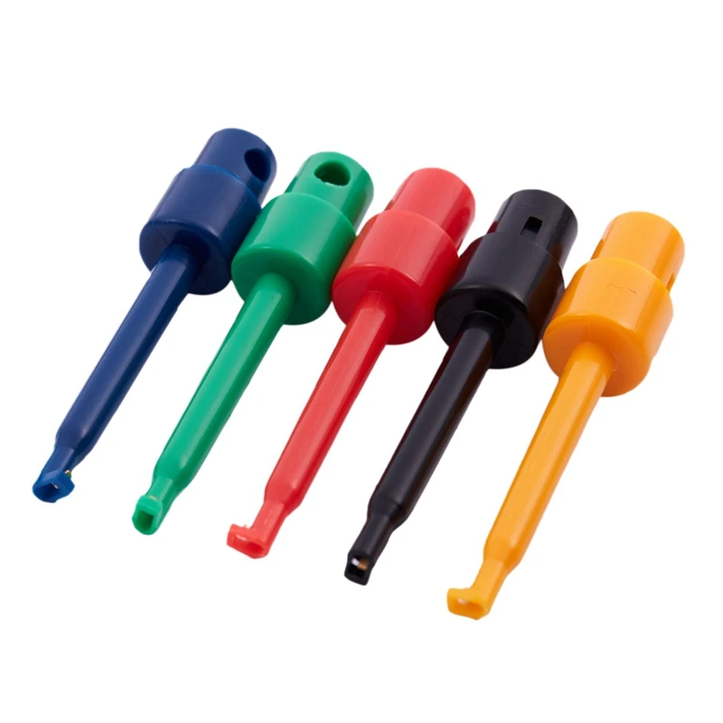 

Set Of 30 Large Round Single Clip Hook Test Probe For Electronic Test