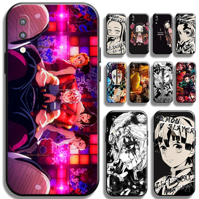 

Demon Slayer Agatsuma Zenitsu For Samsung Galaxy M10 Phone Case Soft Cases Coque TPU Funda Carcasa Full Protection Back