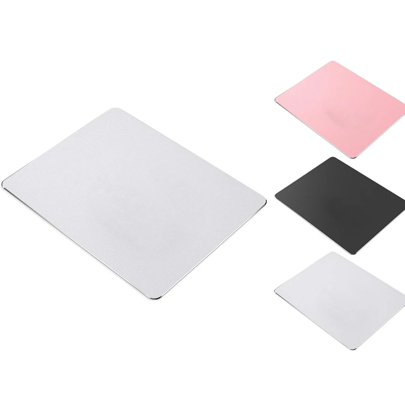 

Metal Aluminum Mouse Pad Mat Hard Smooth Magic Thin Mouse Pad Double Side Waterproof Fast And Accurate Control