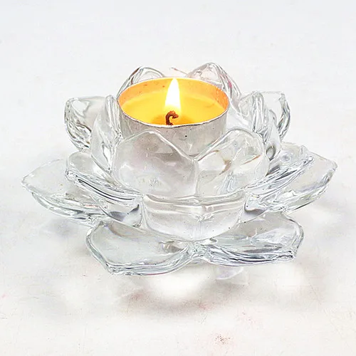 

Хрустальный подсвечник лотоса