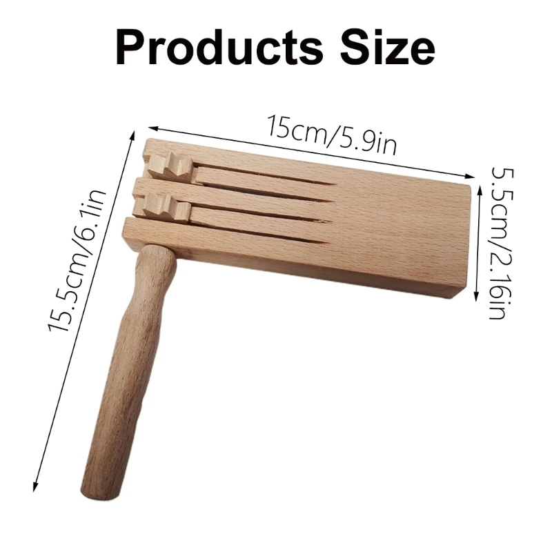 Мексиканцы Matraca детские перкуссионные деревянные трещотки шумовые деки