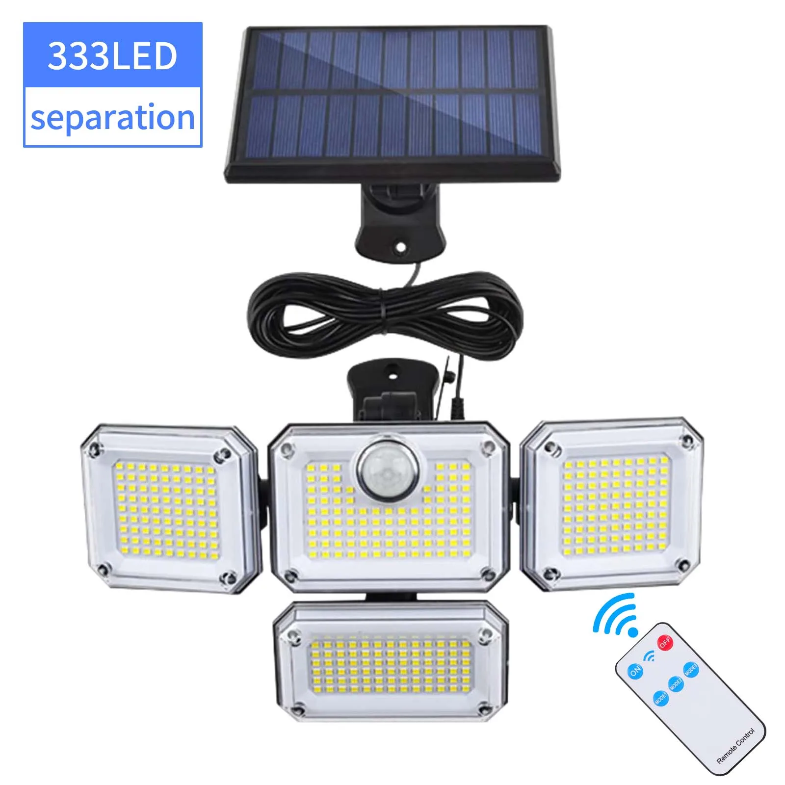 

Солнечный светильник Leclstar 2000LM 333 LED