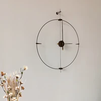 creative wall clock home decor modern minimalist 35 inches big wall clock living room silent exquisite 90cm large wall clocks