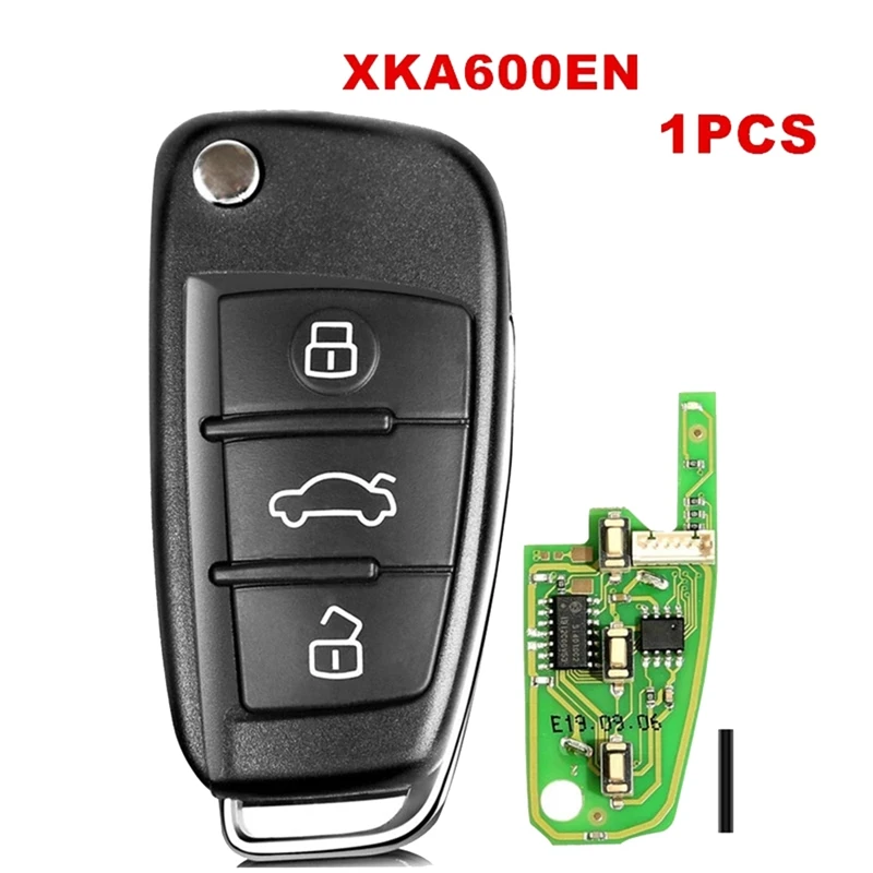 

Универсальный проводной пульт дистанционного управления брелок для ключей Xhorse XKA600EN с 3 кнопками для Audi A6 Q7 тип для VVDI аксессуар для ключей