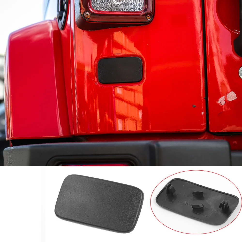 

Черный ABS запасной левый задний фонарь, Нижняя крышка, декоративная отделка, подходит для Jeep Wrangler JK 2007-2017, автомобильные аксессуары