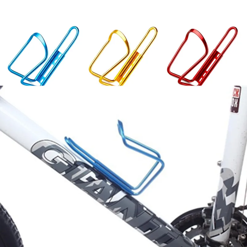 

New Aluminum Alloy Bike Bicycle Cycling Drink Water Bottle Rack Holder for mountain folding bike Cage Strongly-gripped hinge