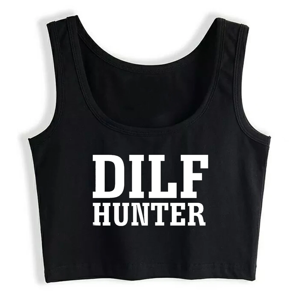 Кроп-топ Vrouwen от Dilf Hunter облегающий спортивный топ |