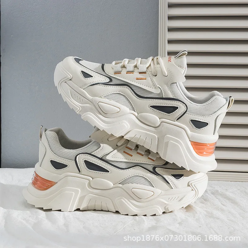 

Кроссовки женские на платформе, теплые плюшевые, на шнуровке, повседневная спортивная обувь, модные в Корейском стиле, белые