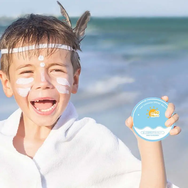 Крем от солнца для малышей 15 г кремовая Водонепроницаемая Подушка летний уличный