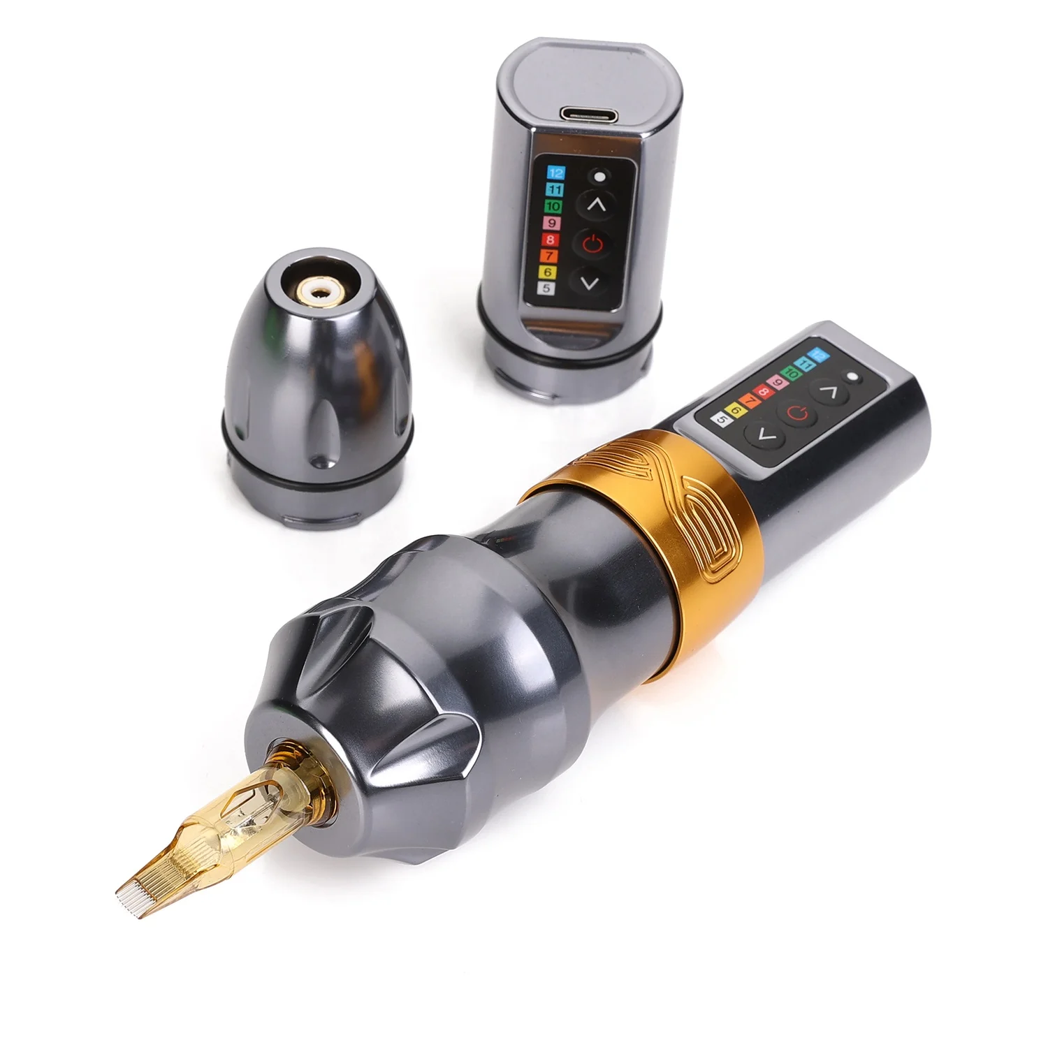 

EXO Wireless Battery Tattoo Machine Pen For Professional Artist Use Stroke 3.5 and 4.0 For Select 1800 mAh Capacity