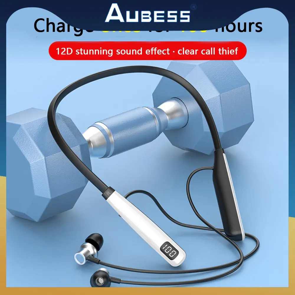 

New Earbuds Noise Reduction Binaural Headphone Neck-hanging Super Long Standby For Xiaomi Waterproof Headset Wireless Mini