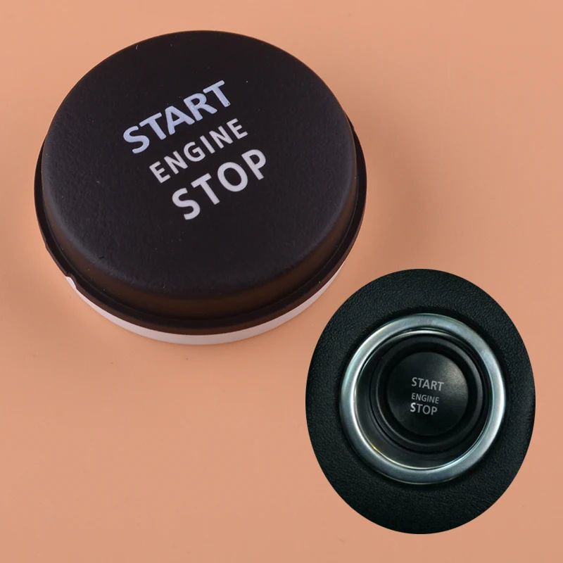 

Start Stop переключатель зажигания двигателя крышка кнопки запуска чашка подходит для Land Rover Range Rover 2010 2011 2012 Black