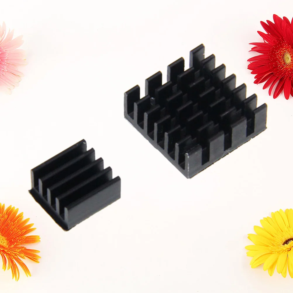 

2Pcs Heat Sink Aluminum Heatsink Radiator Cooler Kit for Raspberry Pi 3B/3B+ (Black)