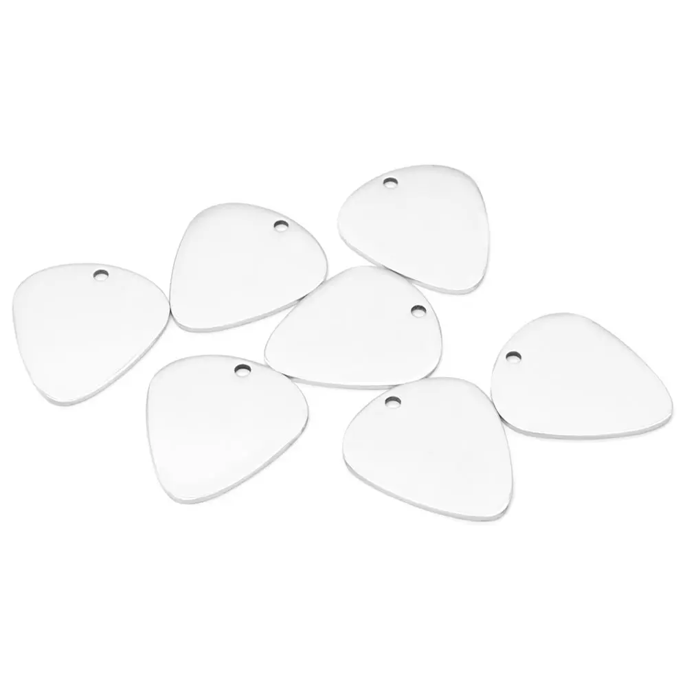 

20Pcs Custom Pet Tag Personalized Engraved Water Drop Shape Puppy Cat ID Collar Stainless Steel Dog Accessories