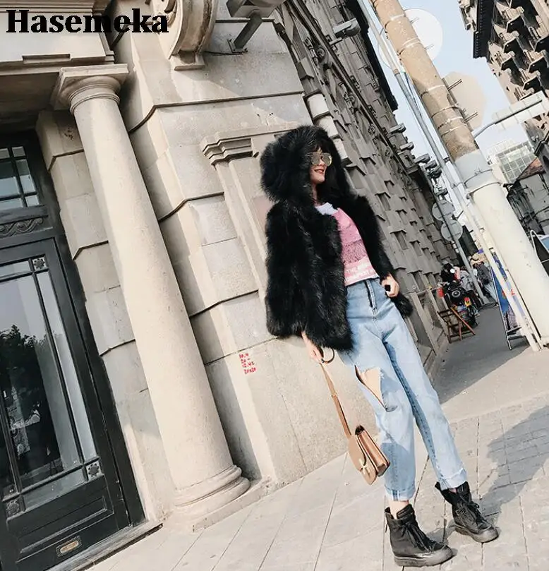 Hooded Pure Natural 100% Real Fox Fur Coat Women Fur Jacket With Hood Winter Ladies Luxury Cold-Resistant Thermal Overcoats