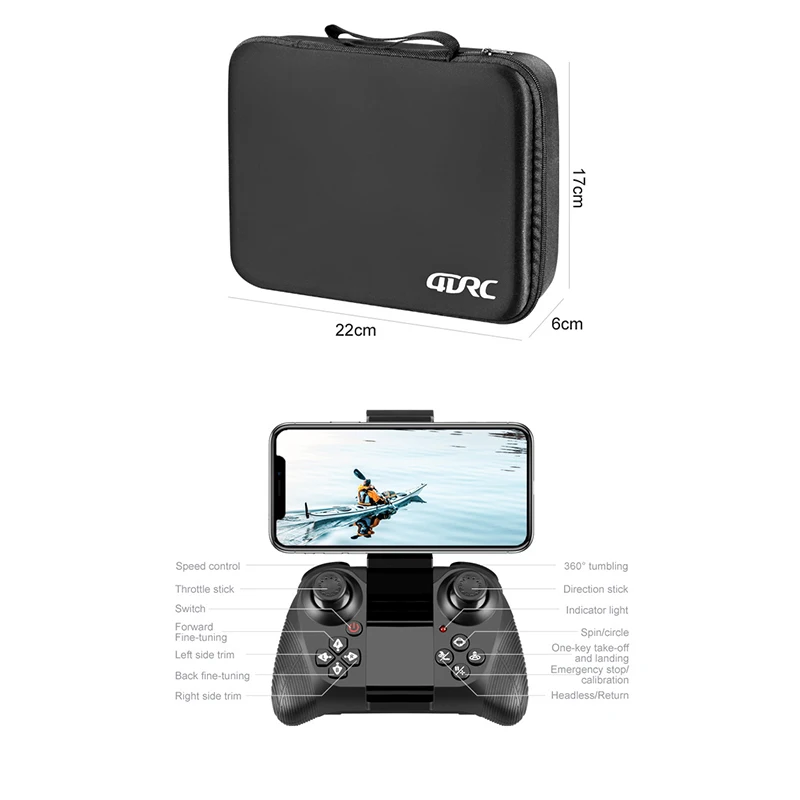 V23 HD Дрон Для Предотвращения Препятствий RC Самолет 6K UHD Крепление Камеры Вертолет