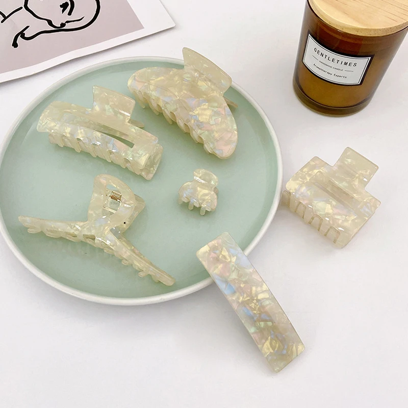 

Корейские однотонные заколки для волос, элегантные прямоугольные шпильки для волос, головные уборы для женщин и девушек, аксессуары для вол...