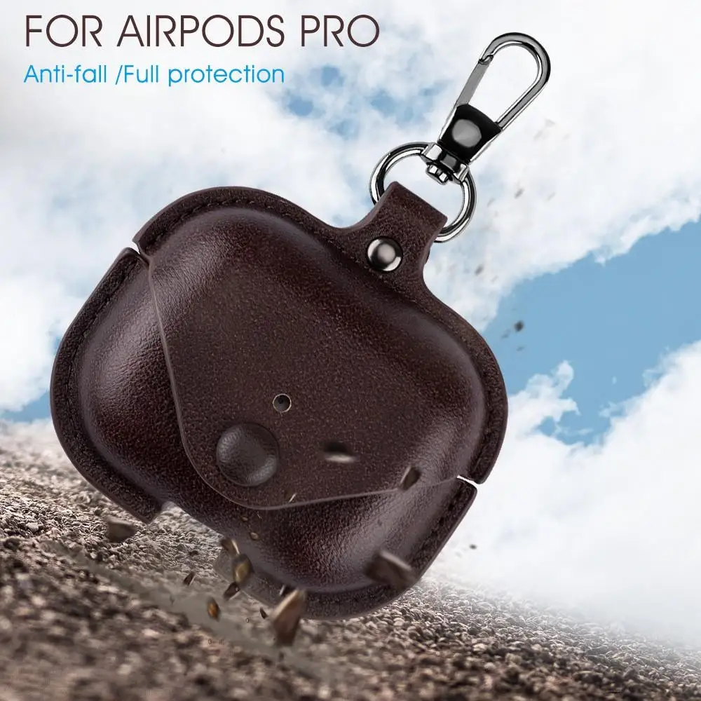

Роскошный кожаный чехол для Air pods Pro Airpods Pro, зарядный чехол для наушников Airpods Air pods Pro TWS, чехол для Bluetooth наушников