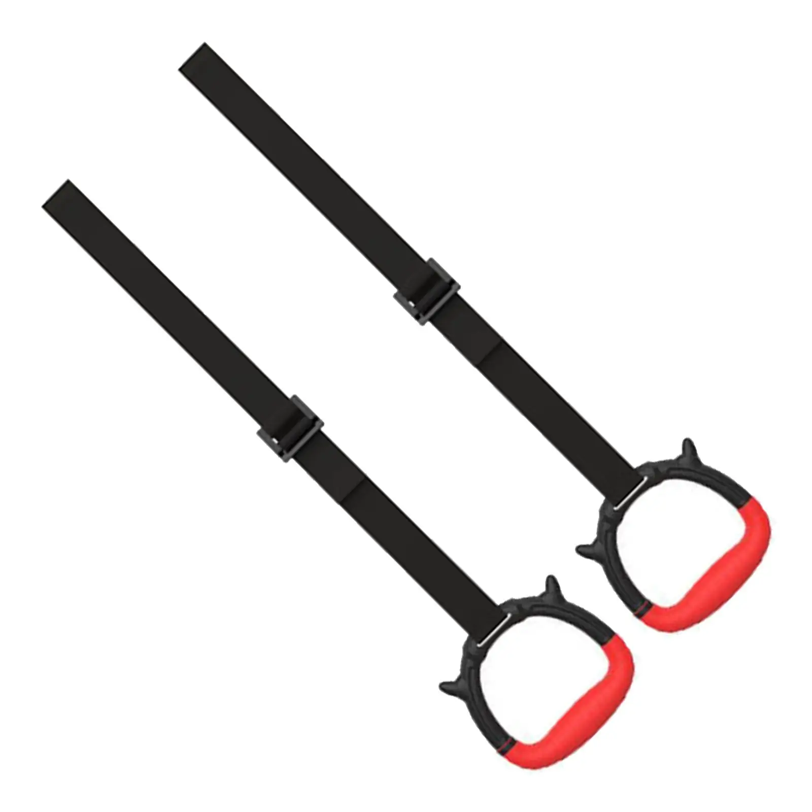 

Gymnastics Rings Pull up Exercise Rings Training 300kg Capacity Fitness Equipment for Beginners Full Body Workout Children Adult