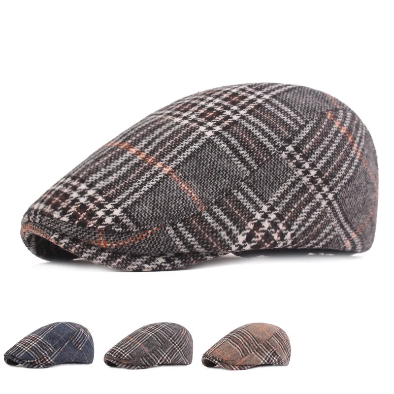 

GQILYYBZ male beret men's and women's cap spring and autumn forward hat fresh retro hat women's golf caps hats for women