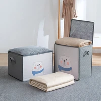 home quilt storage bag non woven clothing finishing bag household storage collection tools