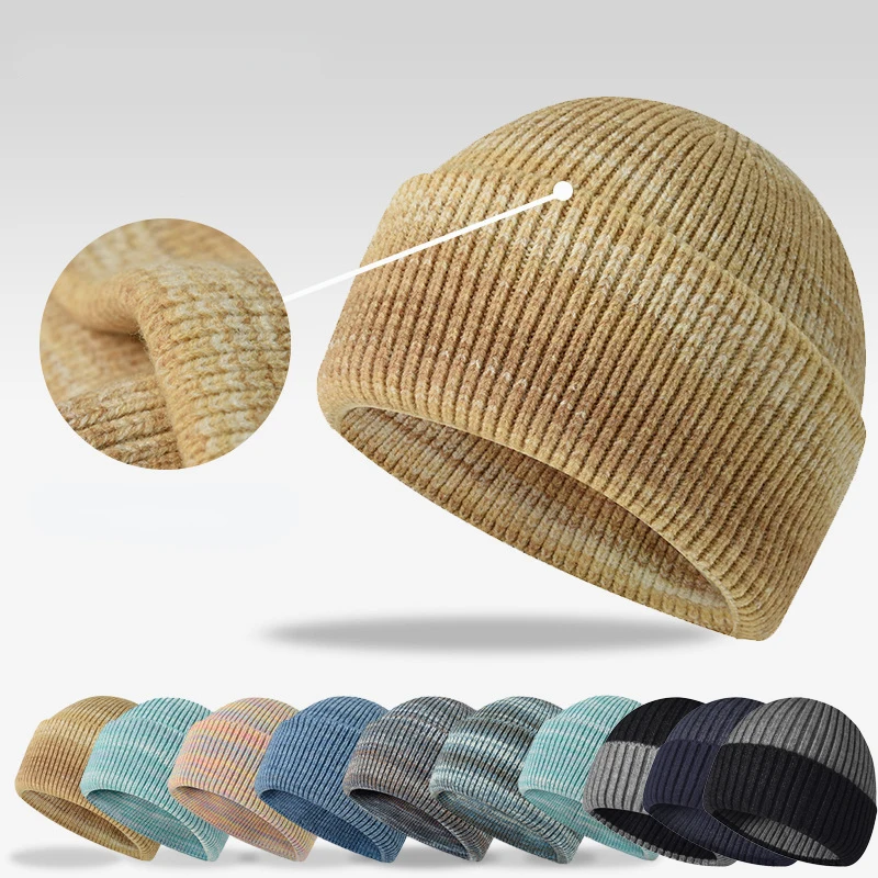 

Зимняя шапка унисекс с имитацией кролика и бархата, Вязаная Шерстяная Шапка Beani, защитные наушники, теплая шапка для велоспорта, рыбалки