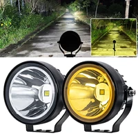 4 inch 12 48v motorcycle led spot light round fog lamp spotlight driving work light for cars trucks
