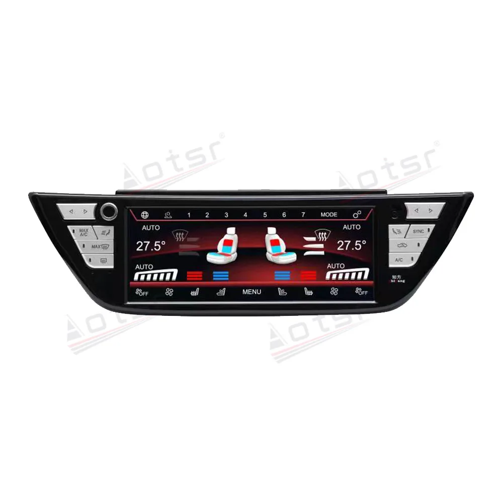 Фото Сенсорный LED-экран панели управления климат-контролем для BMW 5 G30 G31 2018-2022, цифровая климатическая панель, QLED-экран с AI-дисплеем №5