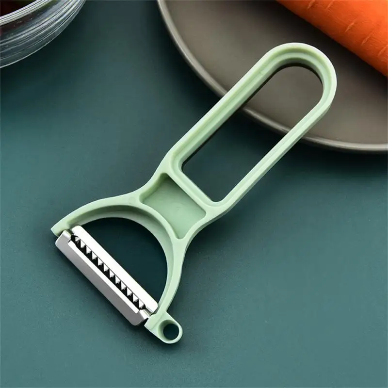 

3PCS Stainless Steel Peeler Fruit Vegetable Multifunction Grater Peeler Slice Melon Potato Carrot Cucumber Home Kitchen Tool