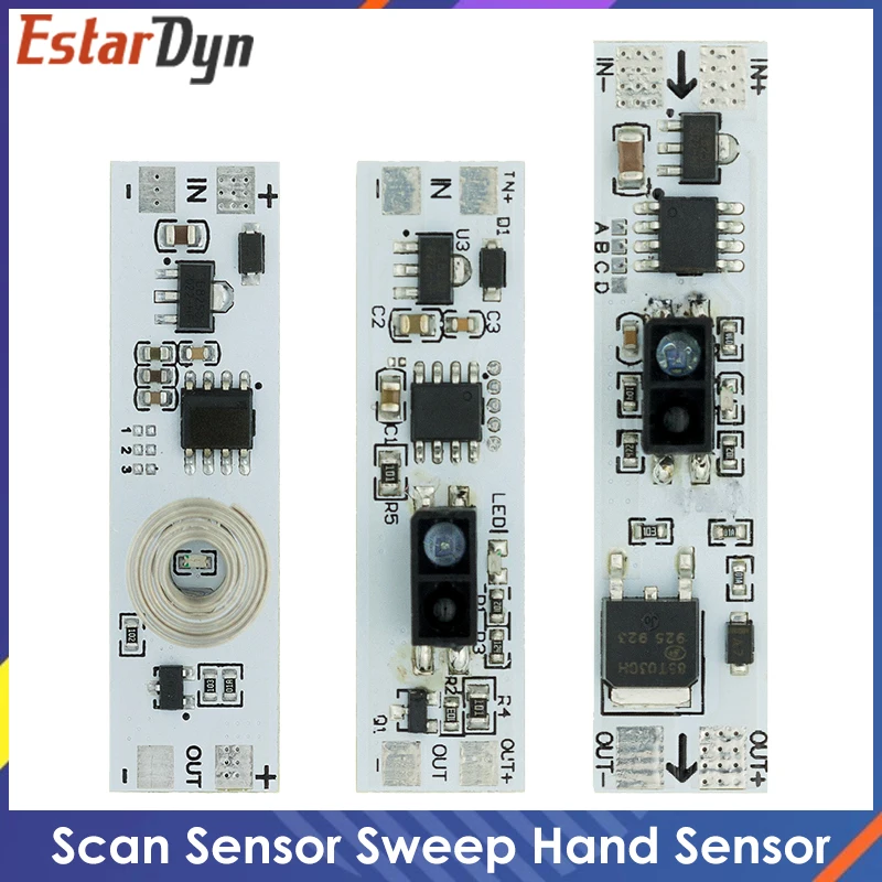 

Short Distance Scan Sensor Sweep Hand Sensor Switch Module 36W 3A Constant Voltage for Auto Smart Home Compatible XK-GK-4010A