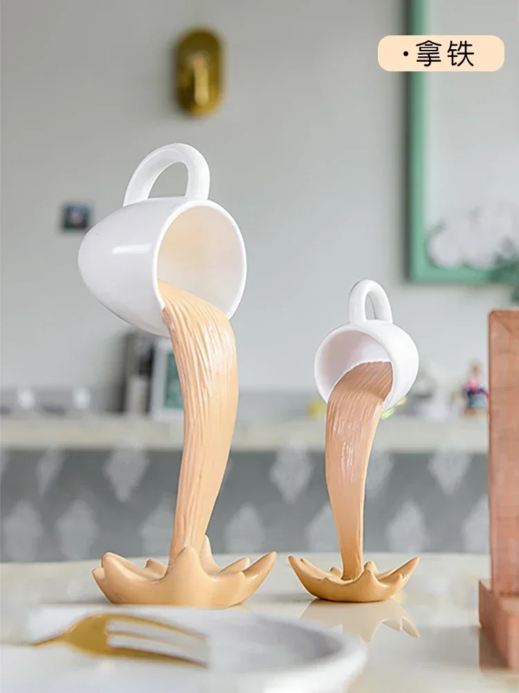 Антигравитационная кофейная чашка креативные маленькие украшения кофейня