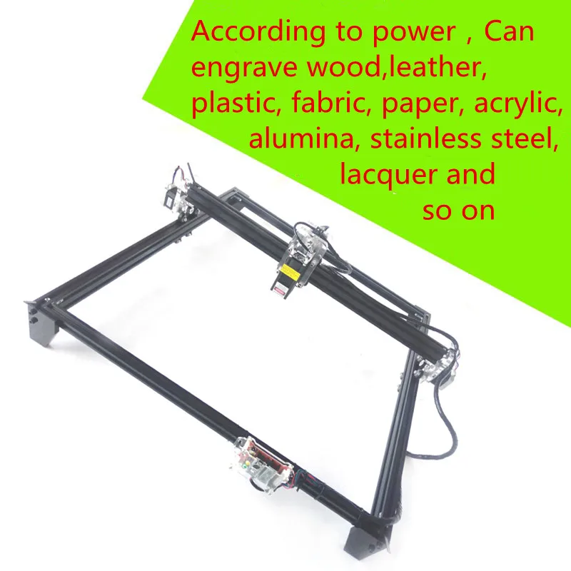 Большая площадь DIY лазерная гравировальная машина портативный универсальный