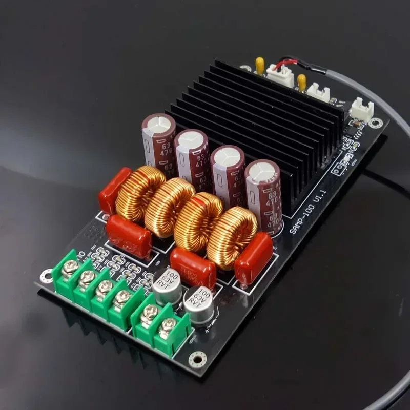 Фото Новая улучшенная Hi-Fi плата усилителя TPA3255 SAMP-100 TPA3255 2x300W 600W стерео класса D высокой мощности №2