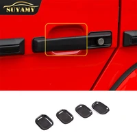 car styling for mercedes benz g class w463 2009 2018 outside real carbon fiber door handle bowl cover trim sticker accessories
